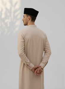 [Direct Grossiste] B2B Jubah Cekak Musang pour Femme, Style Moderne Décontracté, en Tissu Infroissable et Frais, Coupe Classique, Tailles S-5XL, Collection Raya 2025, En Stock - Product Image 6