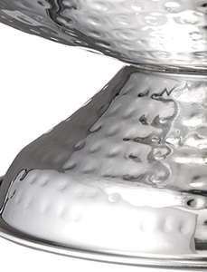 Bol à poinçon isolé à double paroi en acier inoxydable martelé | Serveur de boisson élégant pour la restauration, les événements | Fourniture en gros en vrac - Product Image 3