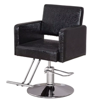 Chaise de barbier tout usage en métal à vente chaude avec fonction hydraulique réglable en hauteur et pivotant à 360 degrés pour l'équipement de salon de coiffure