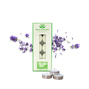 Set of 10 Unscented Basic Palm Wax Tealight <b>Candles</b> for <b>Home</b> <b>Fragrance</b> Fast Delivery Vietnam Manufacturer for New Year Occasions - Product Image 1