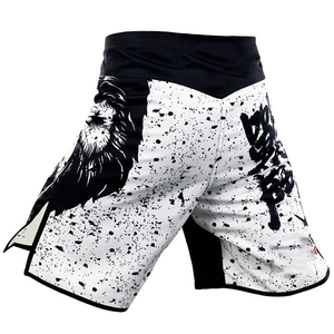 Pantalones cortos de MMA para hombre cómodos directos de fábrica, logotipo totalmente personalizado impreso, ropa de artes marciales - Product Image 1