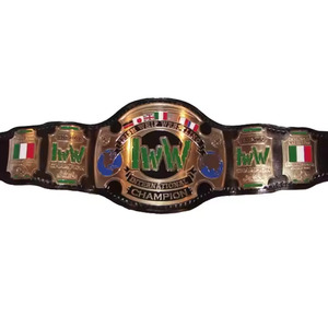 WWE Intercontinental Heavyweight Championship Cinturón hecho a mano blanco OrignalClassic Design Wrestling Collectible 2025 Ronpex - Product Image 5