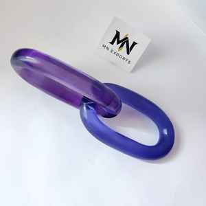 Chaîne murale en résine ArtisanDrop, chaîne en résine Halo artisanale, chaîne murale en résine StudioWeave - Product Image 4