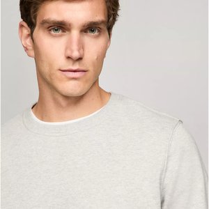 2025 ODM sur mesure hommes à manches longues col rond sweat conception chaude sweat uni pour la saison d'hiver - Product Image 4