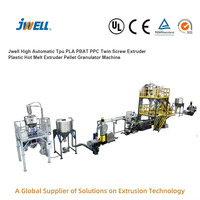 Ligne de Compostage PVC JWELL avec Machine de Granulation Adaptée au Laboratoire et à la Fabrication à Petite Échelle