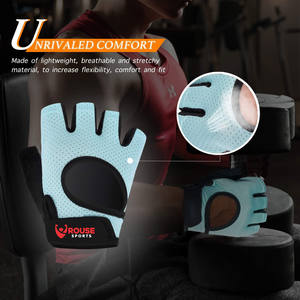 Guantes de Fitness Personalizables para Levantamiento de Pesas, Guantes de Gimnasio Acolchados y Transpirables, Guantes de Entrenamiento Personalizados OEM/ODM para Ejercicio y Deportes - Product Image 3