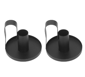 New Classic Metal Candle Holder Solid Wire mold Crafts Metal Candle Holder Best Styles Elegant Black Metal Candle Holder - Product Image 3