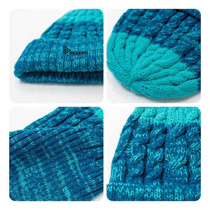 Gorro de Pescador de Punto con Cable, Diseño Flexible, Logotipo Personalizado para Hombre, Venta al Por Mayor, MOQ Bajo, Gorro de Invierno para Mujer, Gorros de Punto a Bajo Precio - Product Image 5