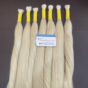 Faisceaux à cuticules alignés Cheveux vietnamiens Extensions de cheveux humains Cheveux lisses naturels blonds vietnamiens - Product Image 2