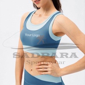 Venta al por mayor de mallas de yoga con logotipo personalizado para las mujeres de alta calidad de nylon poliéster medias ropa deportiva de algodón trasero gimnasio pantalones de entrenamiento - Product Image 3