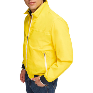 2025 manches longues hommes Bomber veste à bas prix col montant respirant durable Logo personnalisé hommes Bomber veste - Product Image 6