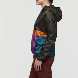 Nueva chaqueta cortavientos de diseño personalizado para mujer, chaqueta cortavientos con estampado de tela de tamaño cálido para Invierno para mujer - Product Image 3