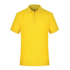 เสื้อโปโลผ้าแคนวาสสีล้วนสำหรับผู้ชาย - Product Image 6