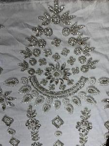 Tissu de Mariée de Luxe pour Robes de Soirée, Tissu Brodé à la Main - Product Image 5