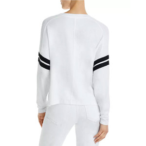 Sweat-shirt à capuche pour femme 100% coton, écologique, respirant, doublé, manches longues, coupe ample, hiver - Product Image 4