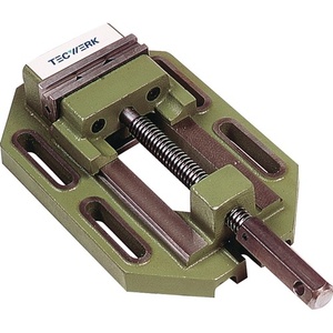 TECWERK Drill Press <b>Vice</b> 125mm Jaw Width 130mm <b>Clamping</b> Width Bench Vise - Product Image 1