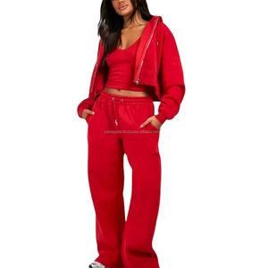 Chándales de Invierno para Mujer de Alta Calidad, 100% Algodón, Transpirables, con Cierre, Estilo Premium, Cómodos y Modernos - Product Image 4