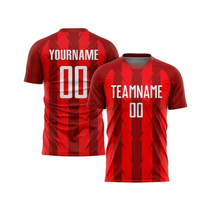 Kit de fútbol americano transpirable 100% tela de poliéster Conjunto de camiseta de fútbol productos de secado rápido ajuste personalizado logotipo estampado Jersey - Product Image 2