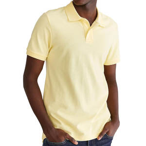 Alta calidad último diseño hombres Polo camiseta más vendido Color liso precio razonable servicio OEM camisas para hombres - Product Image 1