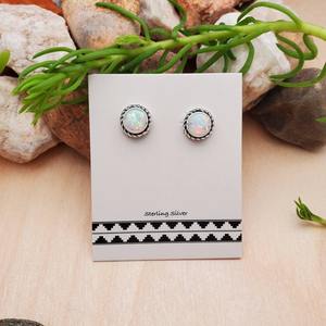 Boucles d'oreilles style bohème faites à la main bijoux en argent sterling 925 opale pierres précieuses boucles d'oreilles tendance bijoux pour femmes cadeau pour elle - Product Image 4