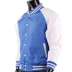 Logotipo personalizado de buena calidad Diseño personalizado Color sólido Hombres Varsity Jacket Pakistan Made Mejor precio Hombres Varsity Jacket - Product Image 2