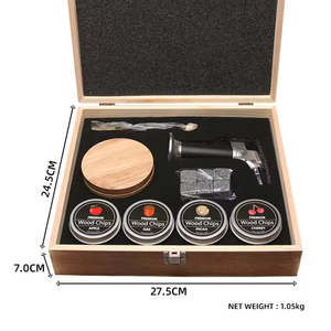 Ensemble de fumage au whisky de 12 pièces, kit de fumage de cocktail haut de gamme - Product Image 5