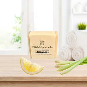 Hippotanicals Barre de lotion naturelle éco-responsable et revitalisante à la citronnelle, fabrication à froid, végétalienne, sans huile de palme, hydratant 4,5 oz, 12 unités - Product Image 2