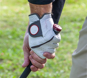 Gant de golf côté arrière impression colorée en cuir PU Cabretta cuir pour paume gants de golf à sublimation personnalisés unisexe - Product Image 5