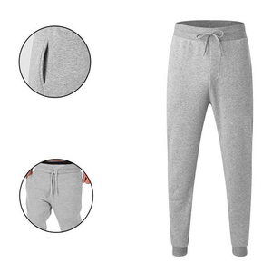 Haute qualité coton polaire survêtement pantalons de survêtement pour hommes Logo personnalisé Style décontracté en gros blanc homme pantalon avec poches 2025 - Product Image 4