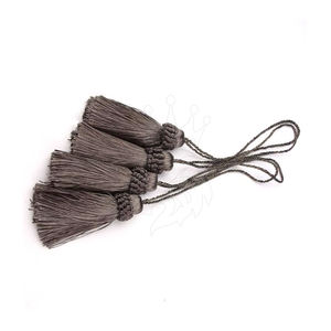 Borlas de alambre de lingotes personalizadas para decoración de uniformes y accesorios de moda con borlas de alambre de lingotes de acabado suave - Product Image 2