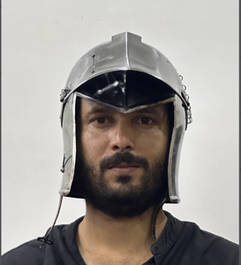 Casco Espartano de Gladiador de Moda, Disfraz Medieval de Soldado, Cosplay Griego, Esparta, Antiguo Romano, Acero Corintio - Product Image 2