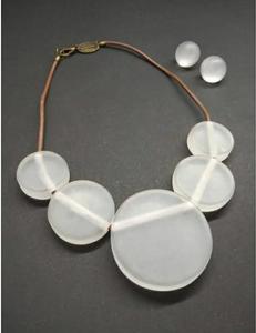 High Demanded Stylish Fashion Women <b>Necklaces</b> Pendants Resin Beads <b>Necklace</b> for Party Wear Use Available at Wholesale Price - Product Image 5