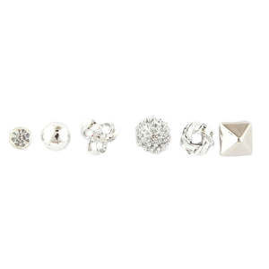 Girls Fancy Ear <b>Tops</b> - <b>Silver</b> - Product Image 2