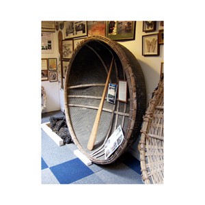 Barco de bambú resistente y duradero/coracle 100% bambú natural de Vietnam para decoración o centros turísticos - Product Image 1