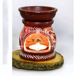 Diffuseur d'arômes d'éléphants en stéatite rouge polie à la main 10ml pour la décoration de la maison et de l'hôtel Fonction de parfum à bas prix - Product Image 3