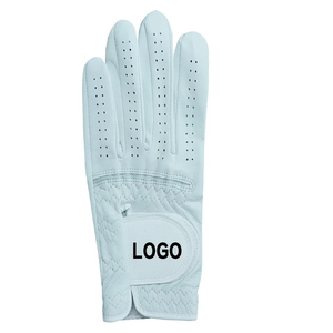 Anti Slip Golf <b>Glove</b> Cabretta Leather Sheep Skin White Piece Hand White Golf <b>Glove</b> Breathable Soft and Durable in Low Price - Product Image 3