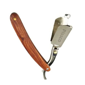 Couteau de rasage pliant en acier inoxydable, rasoir de barbier pour coupe de cheveux, lame interchangeable, rasoir droit pliant personnalisé en acier inoxydable - Product Image 4