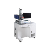 Machine de marquage laser UV CO2 Raycus pour verre acrylique plastique facile à utiliser 20/30/60W puissance refroidissement par air pour usage domestique EZCAD