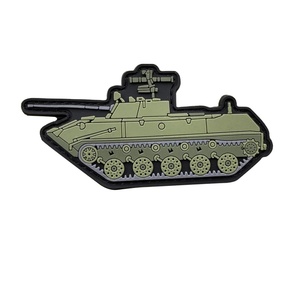 Patch en PVC de qualité supérieure, tissu sergé, fabriqué en usine, léger, logos en relief décorés sur le tissu, disponible à la vente, patch en PVC - Product Image 3