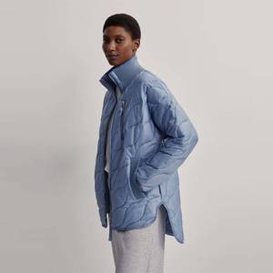 Stylish Quilted <b>Jacket</b> for <b>Women</b> with Zip-Up Closure Lightweight and Warm Outerwear for Winter - Product Image 3