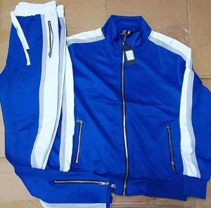 Chándal de dos piezas unisex transpirable de alta calidad, pantalones de chándal para hombre a medida con logotipo personalizado, precio al por mayor, patrón sólido, bajo costo - Product Image 2