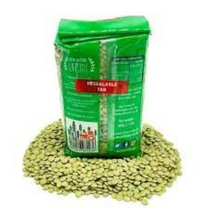 Lentilles vertes biologiques de qualité alimentaire, en vrac, 0,3 kg, en vente - Product Image 1