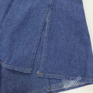 Veste d'hiver OEM à col montant 100% coton réversible en denim respirant pour hommes jeunes - Product Image 6