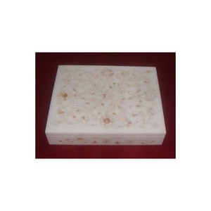 Meilleures boîtes incrustées de finition et de super marbre avec des boîtes incrustées de marbre de conception de nacre pour les cadeaux d'affaires - Product Image 1