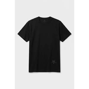 T-shirt pour homme à manches courtes imprimé noir coupe standard Tommylife Wholesale - 88440 - Blanc - Product Image 1