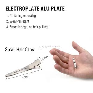 Professional Cute Claw <b>Clips</b> <b>Hairdressing</b> Salon Single Prong Curl <b>Clip</b> Metal Duckbill Pins Alligator Hair <b>Clips</b> in Low Price - Product Image 6