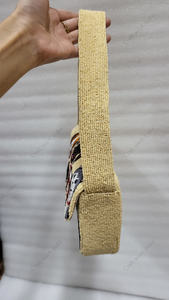 Indian fully handcrafted beaded dog design shoulder bag luxury handmade clutch purse <b>for</b> <b>women</b> evening party wedding handbag - Product Image 4