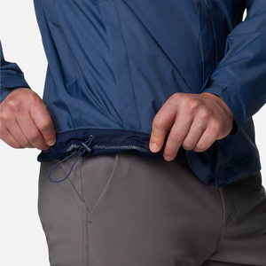 เสื้อแจ็กเก็ตกันน้ำสำหรับผู้ชายพร้อมโลโก้เสื้อกันลมระบายอากาศ - Product Image 5