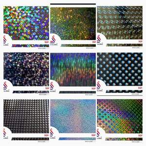 Film adhésif holographique anti-UV Spick Global BOPP/PET pour la lamination et l'impression de cartons simples - Product Image 4