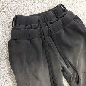 Streetwear Double Waist <b>Men's</b> Cargo <b>Pants</b> Distressed Acid Wash Vintage Flare Baggy <b>Sweat</b> <b>Pants</b> <b>Men</b> <b>men's</b> <b>pants</b> washed - Product Image 6